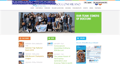 Desktop Screenshot of esnbocconi.it